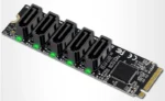 M.2 M Key to SATA3.0 Expansion Board compatible with LattePanda Sigma