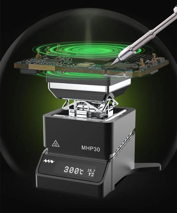 3_0x0.jpg Miniware MHP30 Mini Hot Plate Preheater - Image 1