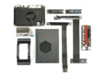 Vertical M.2 Expansion Support Case in Aluminum Alloy for LattePanda Sigma - Image 2