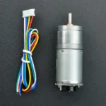 12V DC Motor 350RPM w/Encoder (12kg*cm)