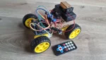 Simple Arduino 4WD Robot Car With L298N and IR Remote
