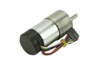 12V Metal DC Geared Motor with Encoder (90:1, 122RPM, 38Kg.cm)