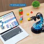 LeArm Professional Complete Robotic Arm 6DOF Degrees Of Freedom + Wireless Mechanical Glove for Robot Control - Image 4