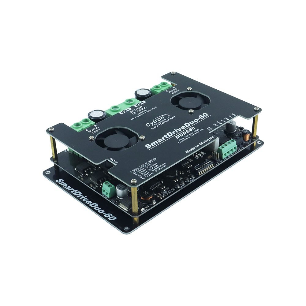 MDDS60-a Cytron MDDS60 Smart Drive DC Motor Driver Dual Channels 60Amp 7V-45V - Image 1