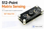 Gravity: 64×8 Matrix DTOF 3D Laser Ranging Sensor (120° FOV, 5m Range) - Image 7