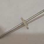 pins with center output gear  roughed edges