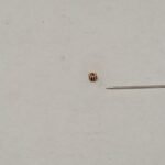 tiny spur gear 2.5*2 mm full metal  with .25 teeth