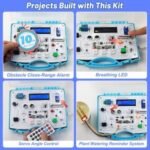 ELECROW All-in-one Starter Kit for Arduino Common Board Design Kit with 15 Sensors and 21 Lessons - Image 6