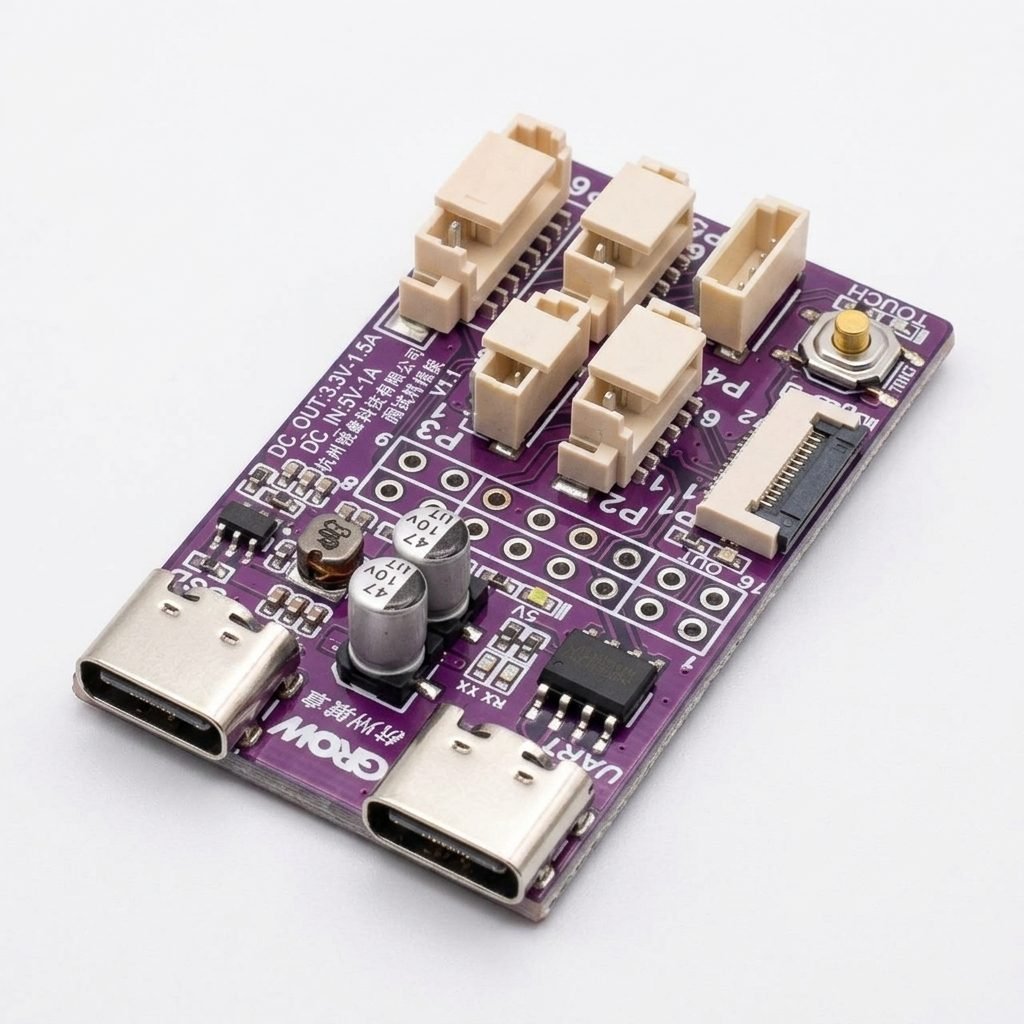 pomelli_photoshoot_image_1_1_0816-1 GROW Multi-Interface Adapter Board For Face, Fingerprint & Scanner Module - Image 1