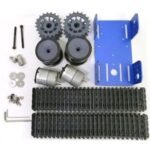 TP101 Smart Robot Tank Aluminum Chassis Full Kit with Motor - Image 2