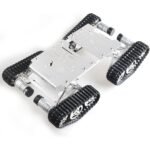 TS-400 4WD Metal Crawler Robot Tank Chassis Kit With Encoder Dc Motors
