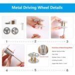 TS-400 4WD Metal Crawler Robot Tank Chassis Kit With Encoder Dc Motors - Image 5