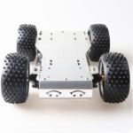 SmaringWing 4WD Steering Robot Car Chassis Kit with Encoder DC Motor & MG996R Servo - Image 6