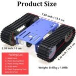 TP101 Smart Robot Tank Aluminum Chassis Full Kit with Motor - Image 3