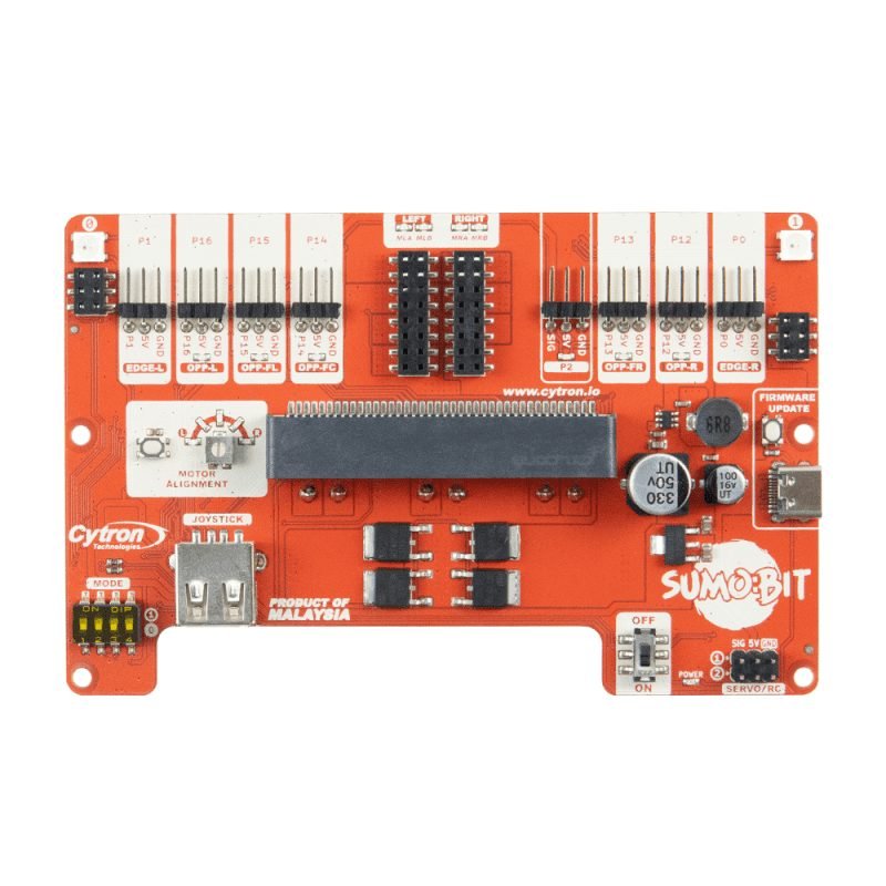sumobit-c-800x800-1 Cytron SUMO-BIT Expansion Board without micro: bit - Image 1